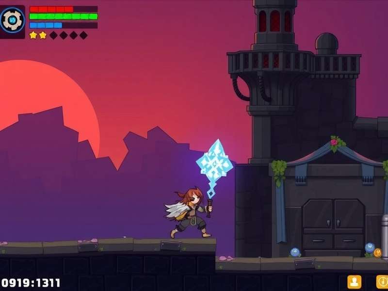 Glowing Blade Gust Character Classes